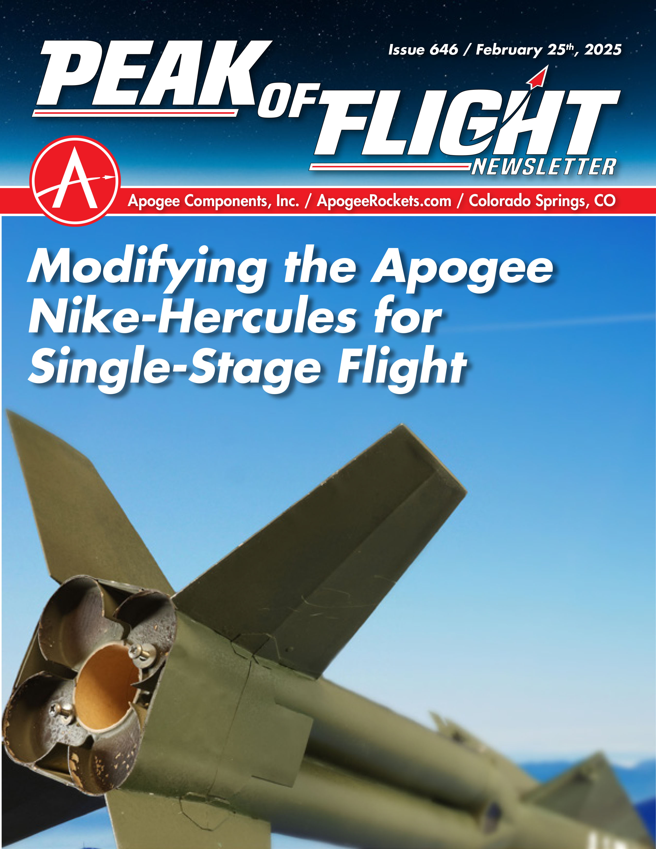 Peak of flight 646 newsletter